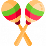 Mexican Maracas PNG Image