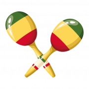 Mexican Maracas PNG Image File