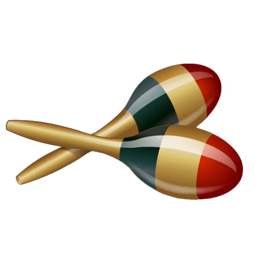 Mexican Maracas PNG Pic