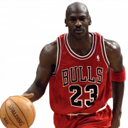 Michael Jordan Basketball Player PNG Gambar Gratis
