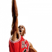 Michael Jordan Basketball Player PNG Gambar Berkualitas Tinggi