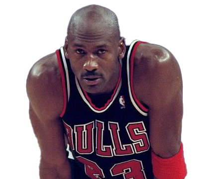 Michael Jordan Basketball Player PNG Image File