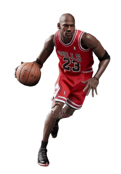 Michael Jordan Basketball Player PNG Image