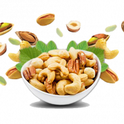 Mixed Nuts Transparent