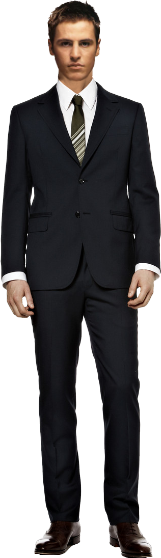 Model Man In Suit PNG Free Download