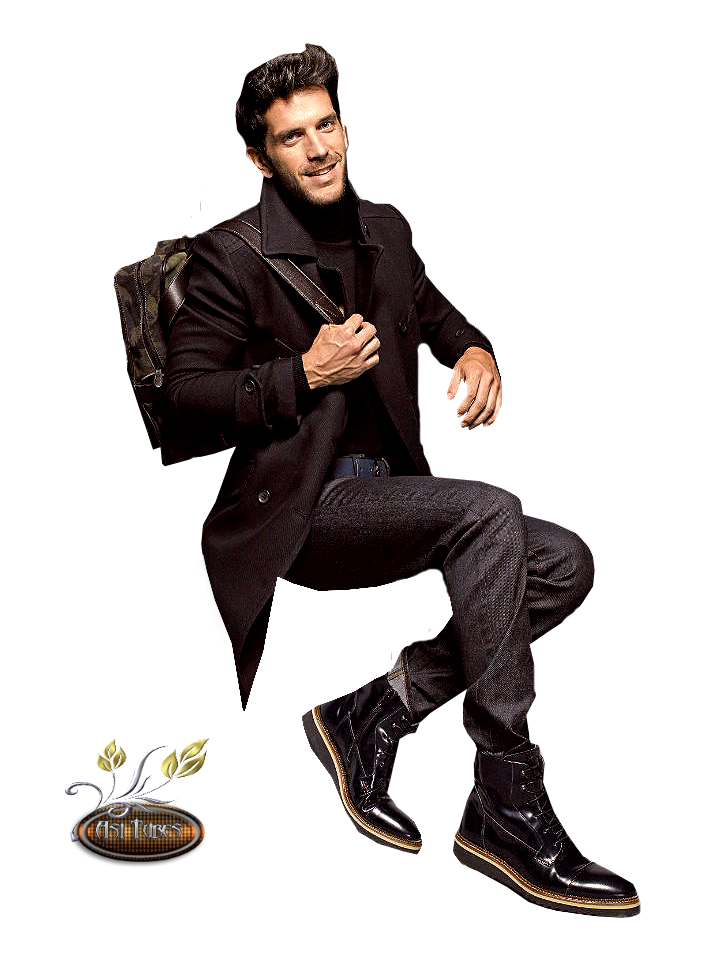 Model Man In Suit PNG Image