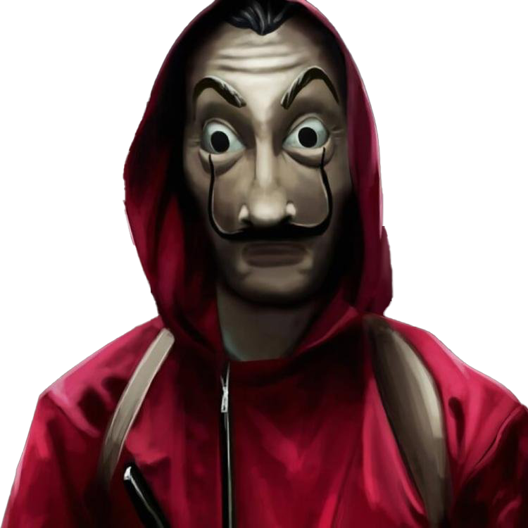 Money Heist Mask PNG Free Download | PNG All