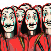 Money Heist Mask PNG Picture