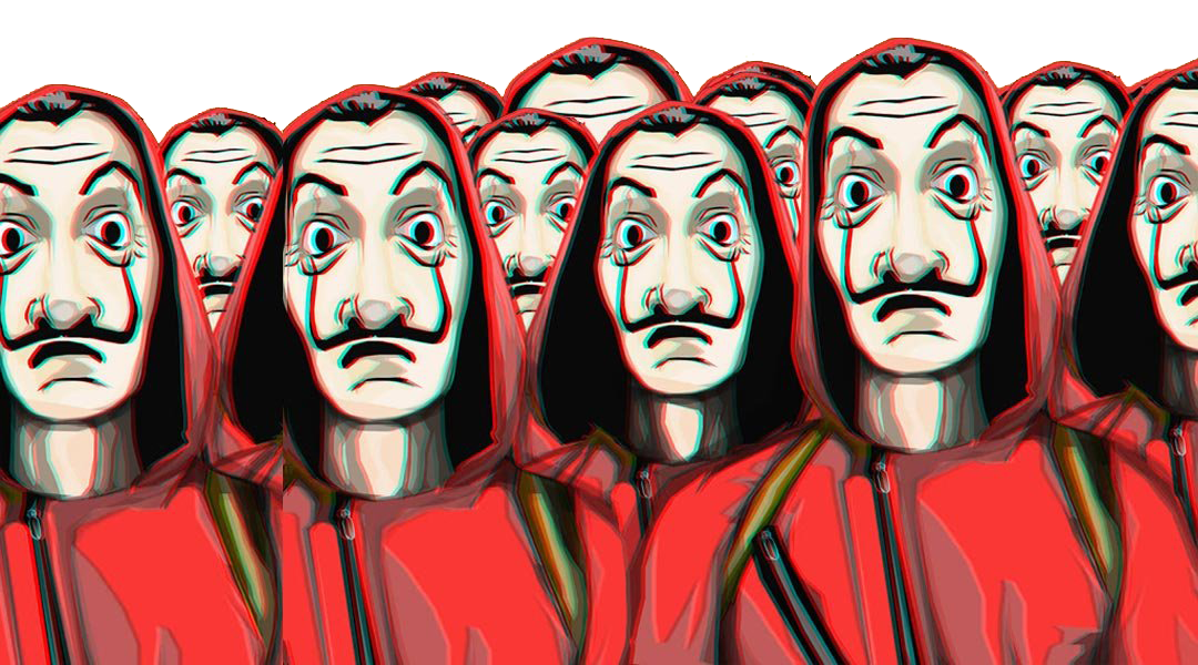 Money Heist Mask PNG Picture