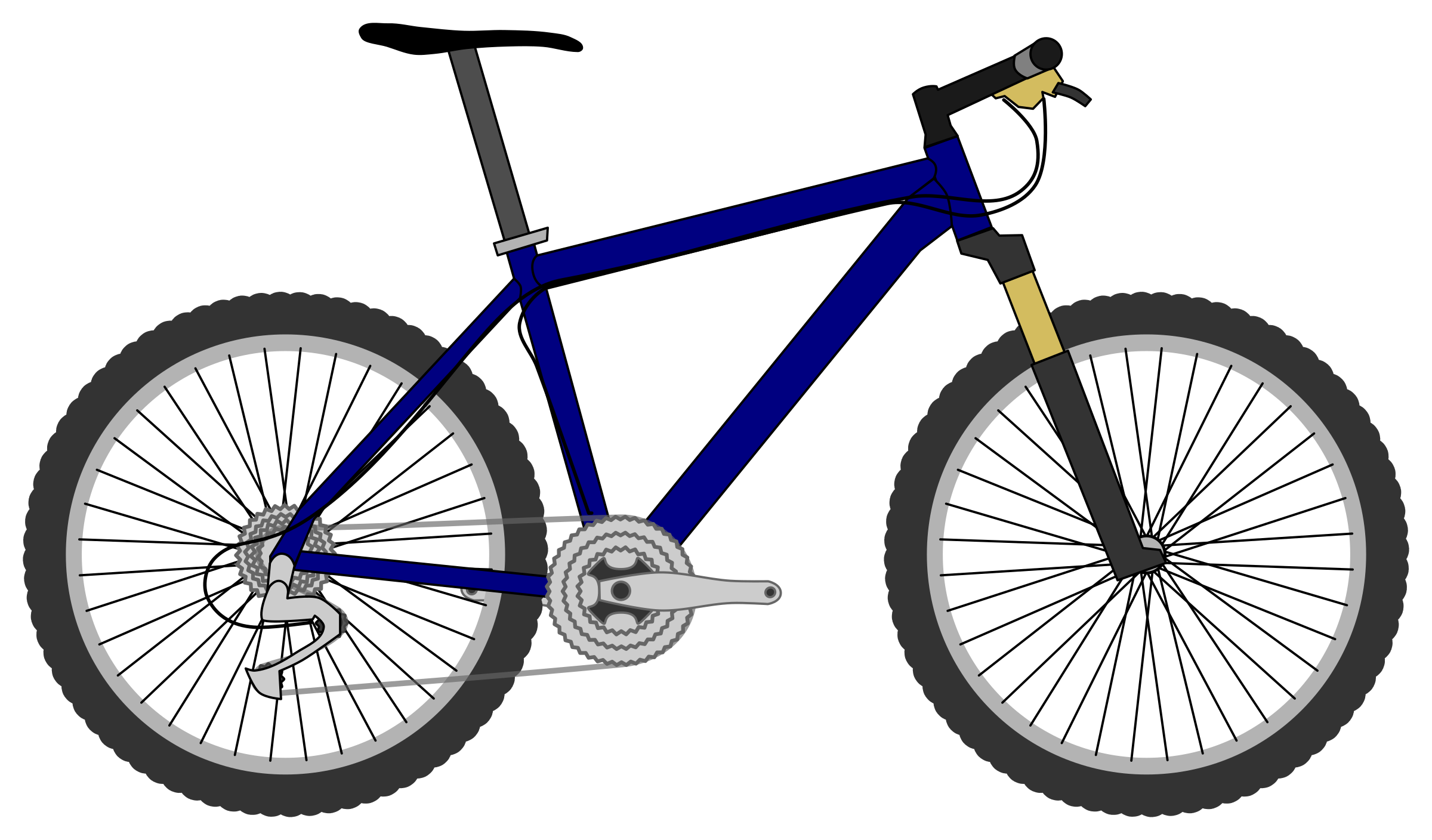 Mountain Bike PNG Image