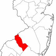 Mapa de Nova Jersey