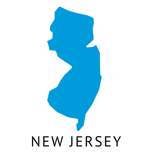 New Jersey Map PNG Pic