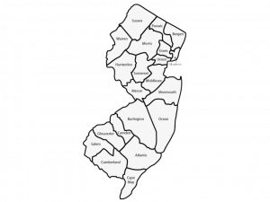 New Jersey Map Transparent
