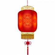 Año Nuevo Imagen de PNG de linterna china