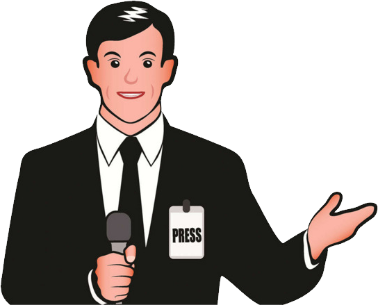 News Reporter PNG File