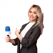 News Reporter PNG High Quality Image