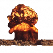 Explosão nuclear explosão png