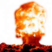 Explosión de explosión nuclear PNG Imagen de alta calidad