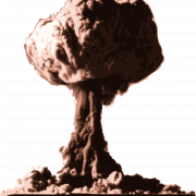Arquivo de imagem PNG de explosão nuclear
