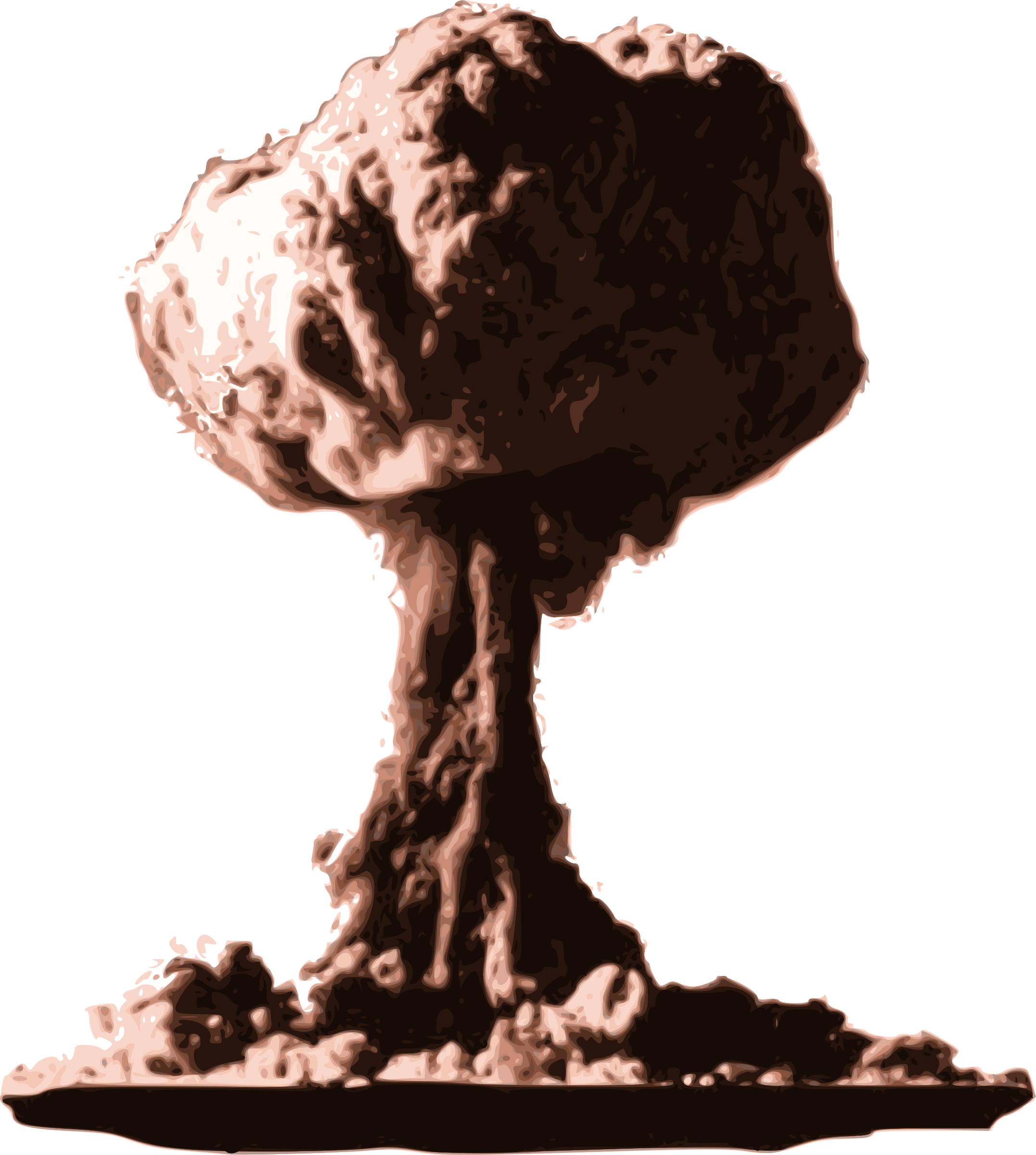 Nuclear Explosion Blast PNG Image File