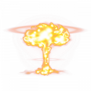 Ledakan ledakan nuklir gambar png hd
