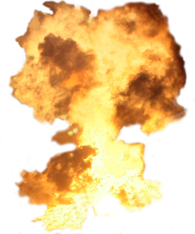 Nuclear Explosion Blast PNG Picture