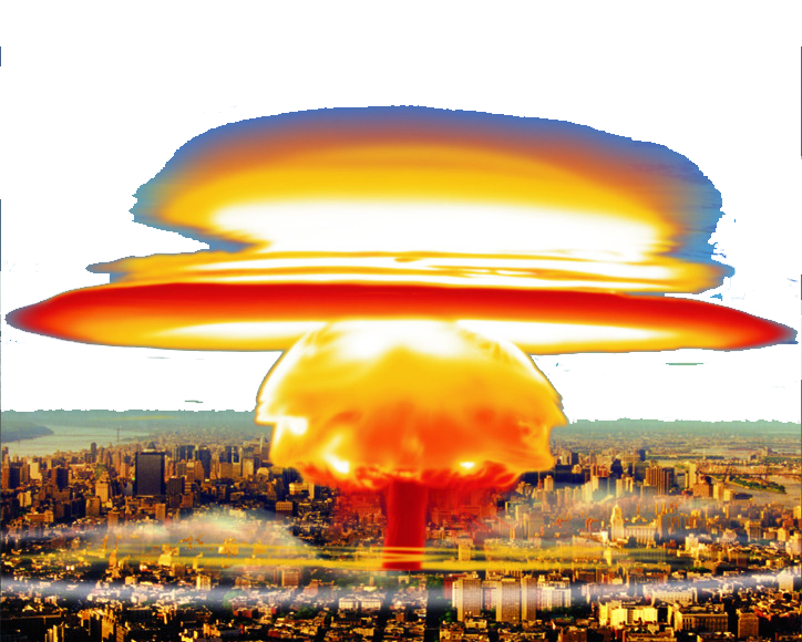 Nuclear Explosion Blast PNG Transparent HD Photo