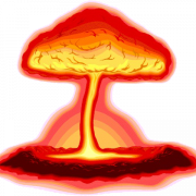 Nucleaire explosie PNG Clipart