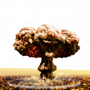 Nucleaire explosie PNG -bestand