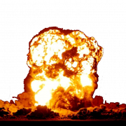 Explosão nuclear Imagem grátis PNG