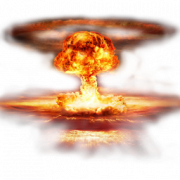 Nucleaire explosie PNG HD -afbeelding