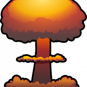 Ядерный взрыв файл изображения PNG
