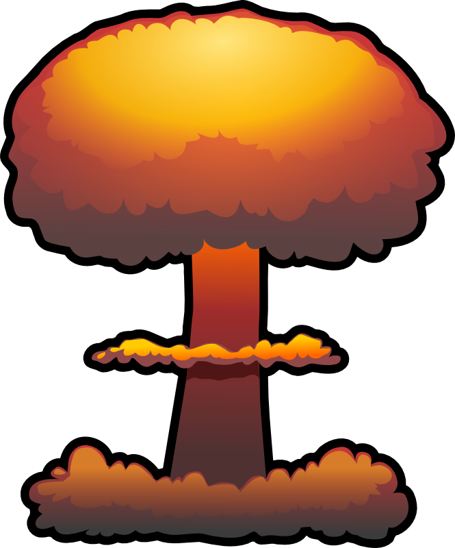 Nuclear Explosion PNG Image File