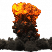 Imagem de explosão nuclear PNG
