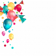 Party Balloons PNG Free Download