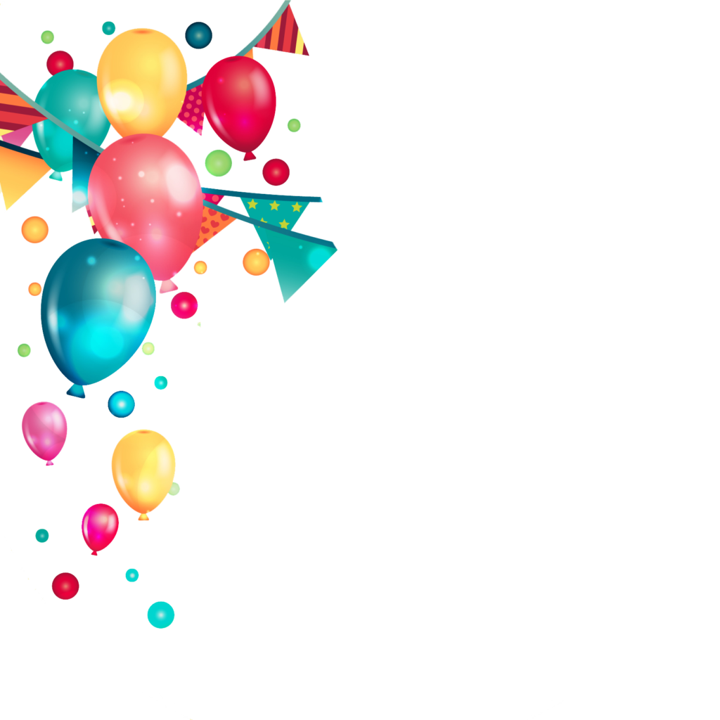 Party Balloons PNG Free Download