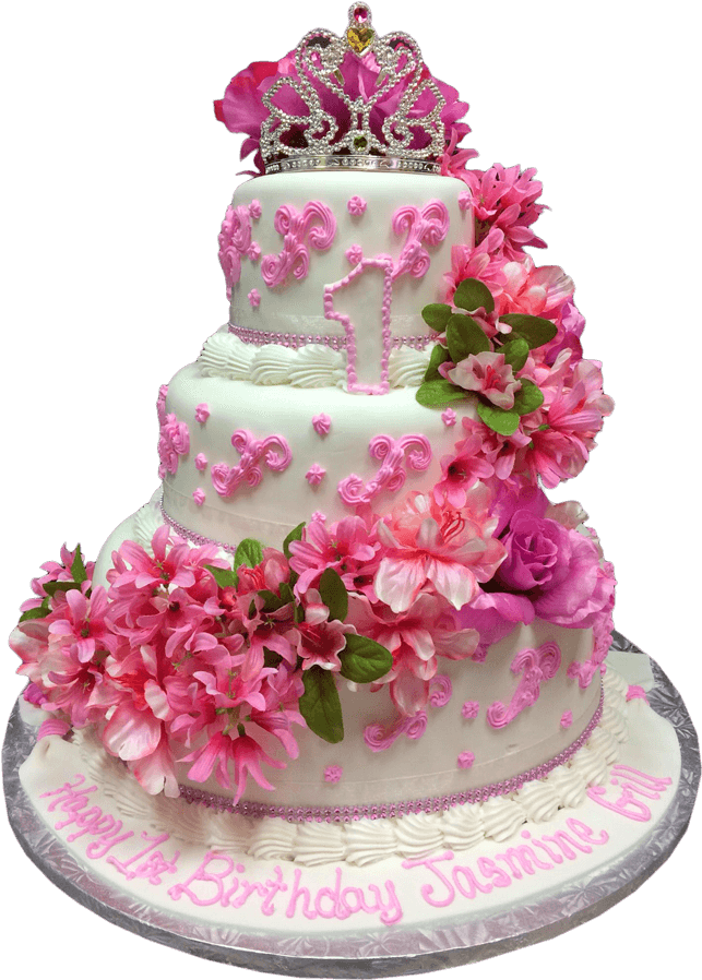 Pink Cake PNG Download Image