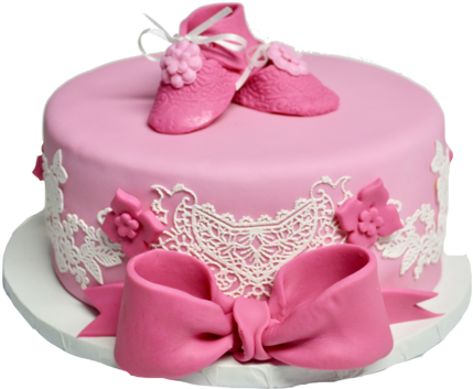 Pink Cake PNG High Quality Image