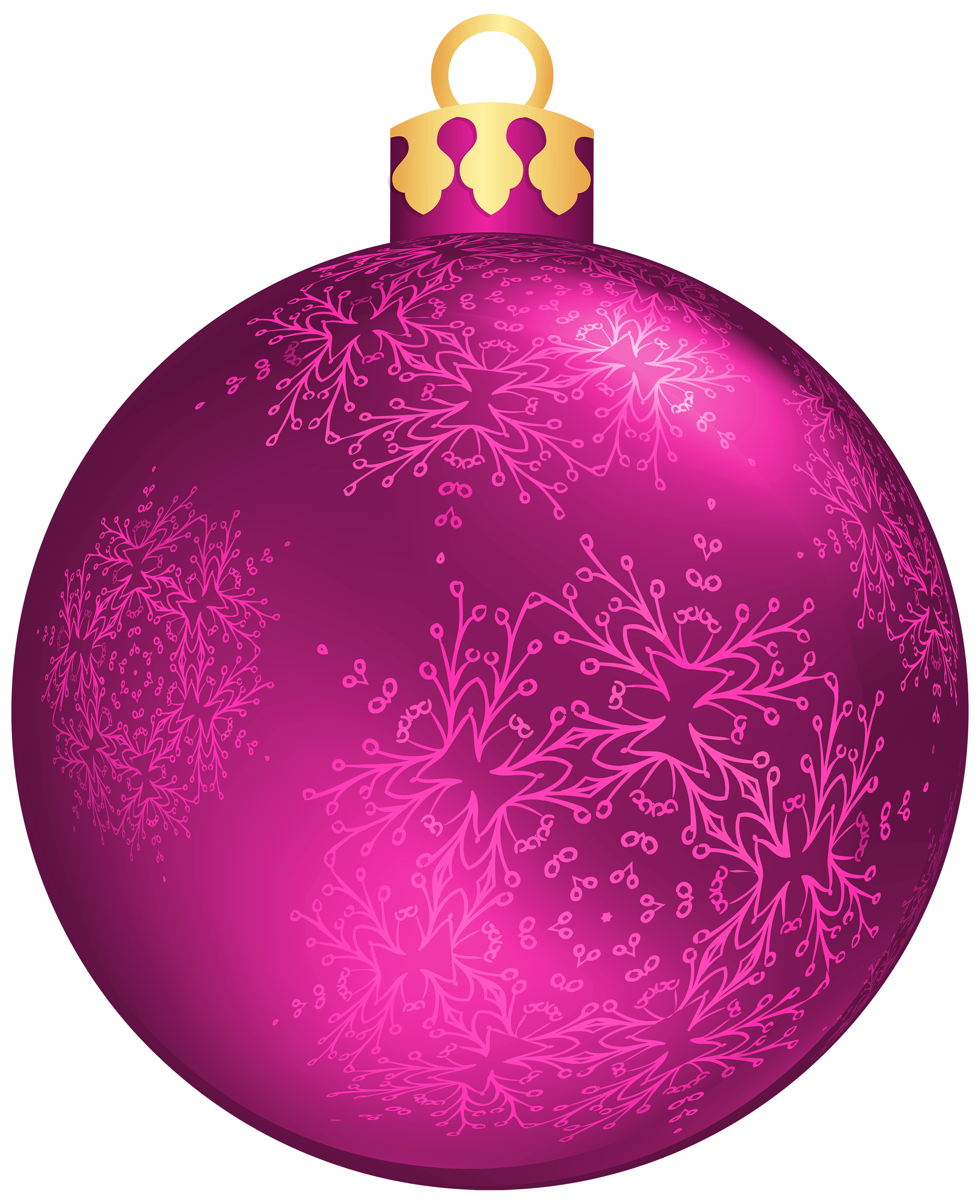 Pink Christmas PNG
