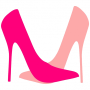 Pink High Heel Shoes PNG Image