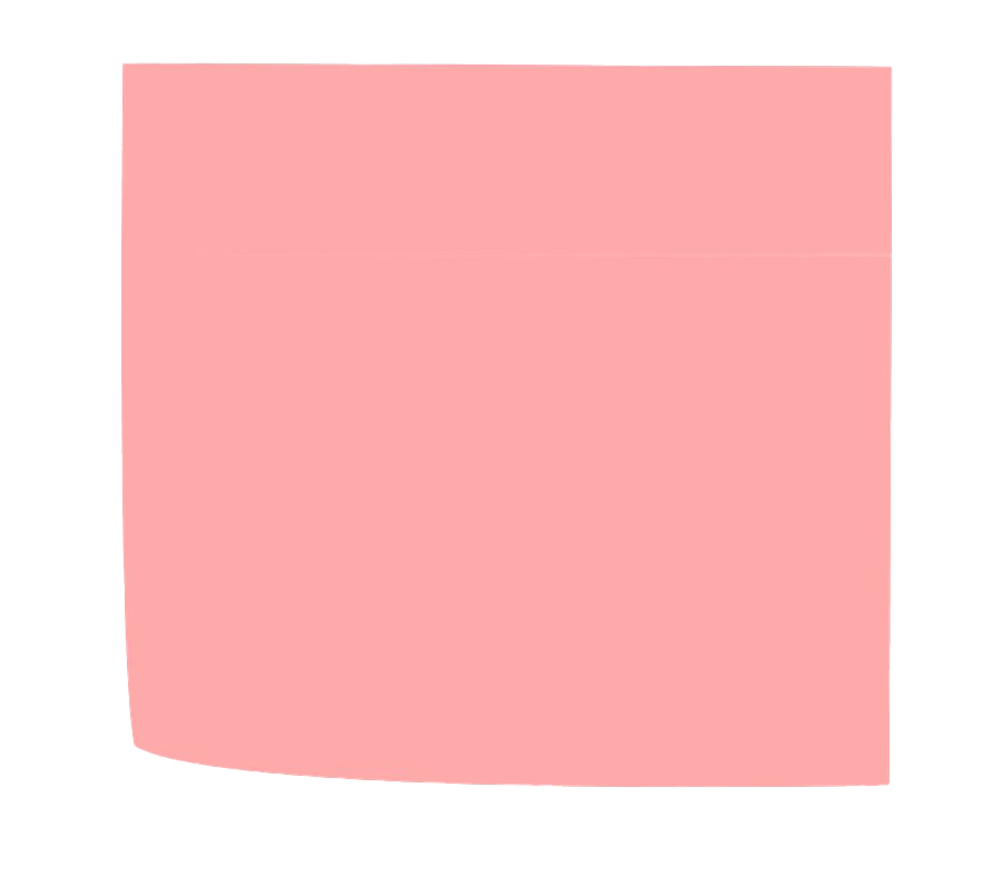 Pink Sticky Note PNG Image