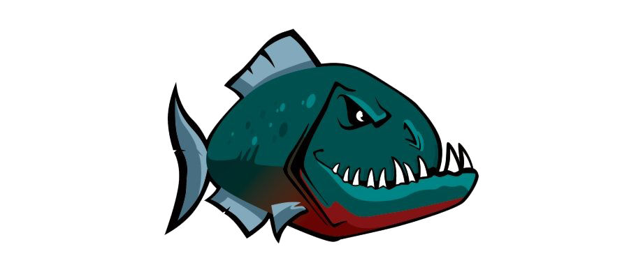 Piranha Fish PNG Clipart