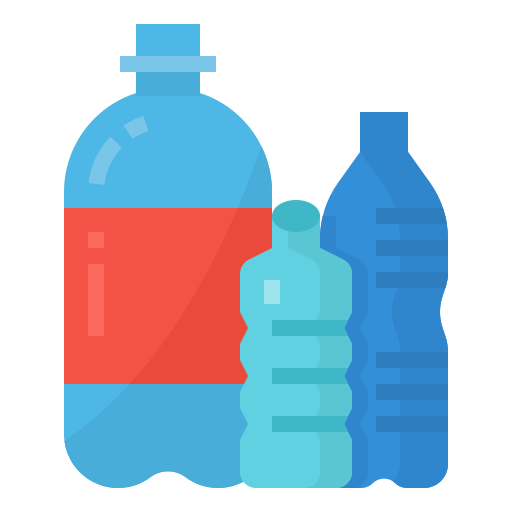 Plastic Bottle PNG Image