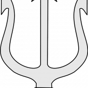 Poseidon trident PNG -afbeelding