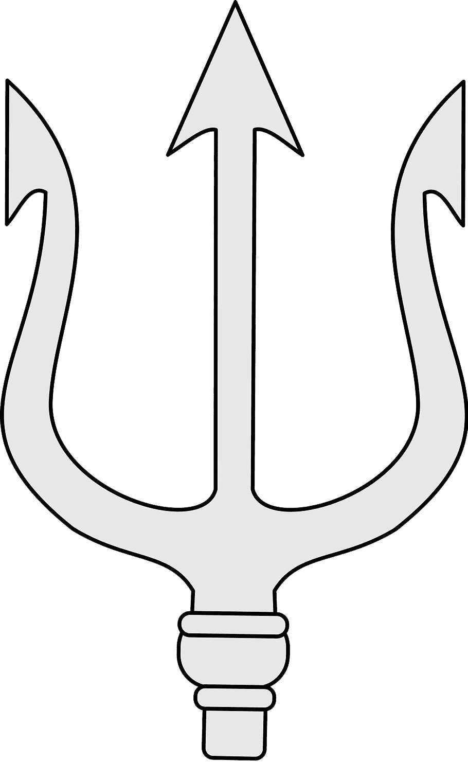 Poseidon Trident PNG Image