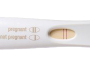 Positieve zwangerschapstest PNG