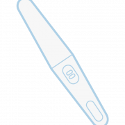 Teste positivo de gravidez PNG Clipart