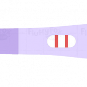 Test de grossesse positive PNG Téléchargement gratuit