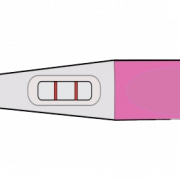 Test di gravidanza positivo trasparente