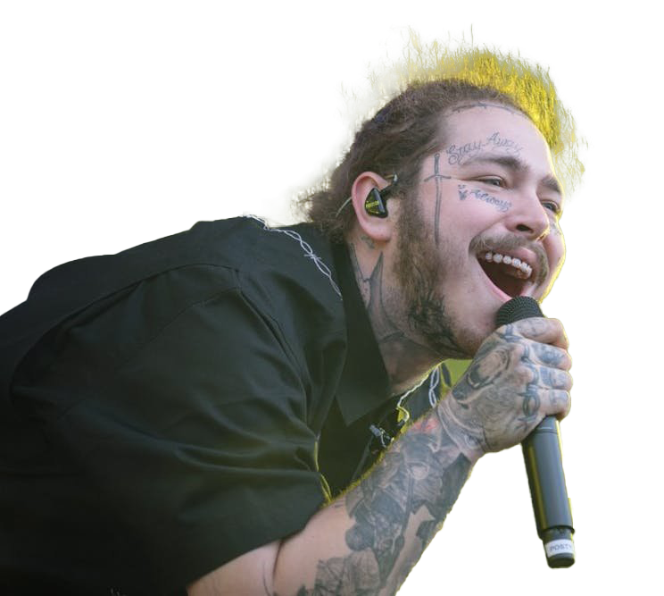 Post Malone PNG kostenloser Download